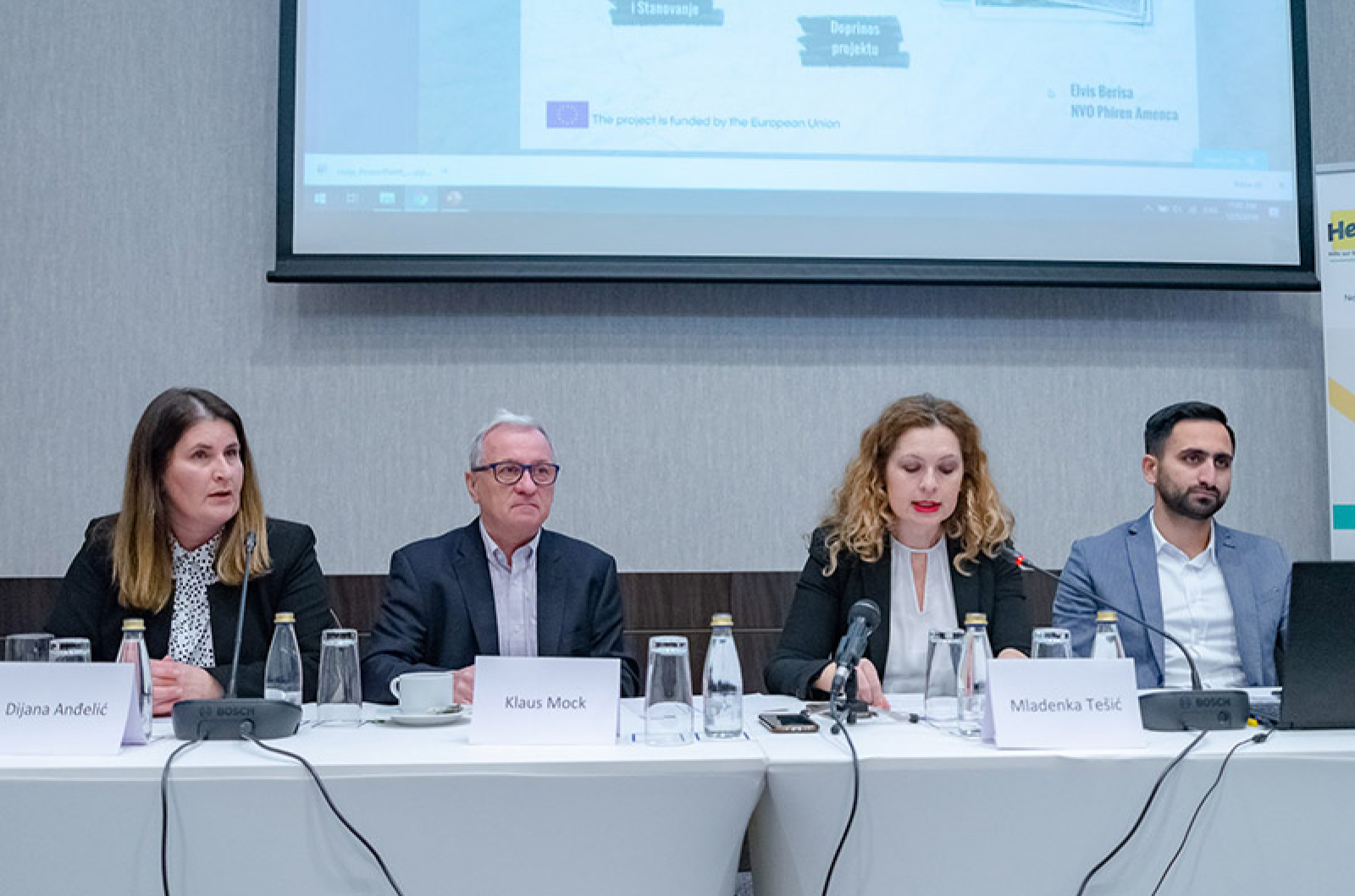 Priijem povodom zvaničnog početka projekta „Nevladine organizacije u akciji promocije i zaštite ljudskih prava Roma i Egipćana u Crnoj Gori” (Izvor: PR Centar)