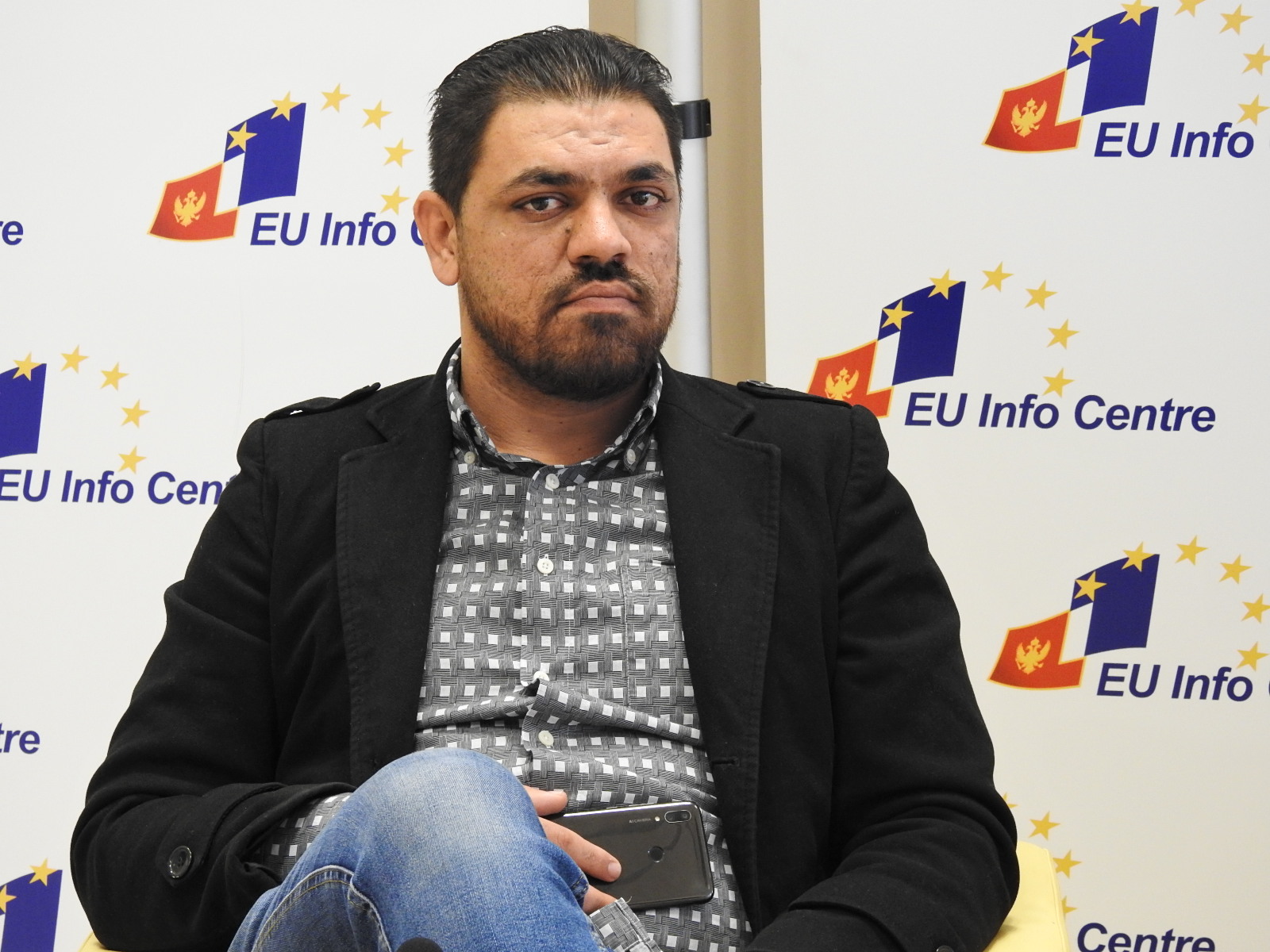 Serđan Baftijari - novinar Portala RomaNet (Foto: Enis Eminović)