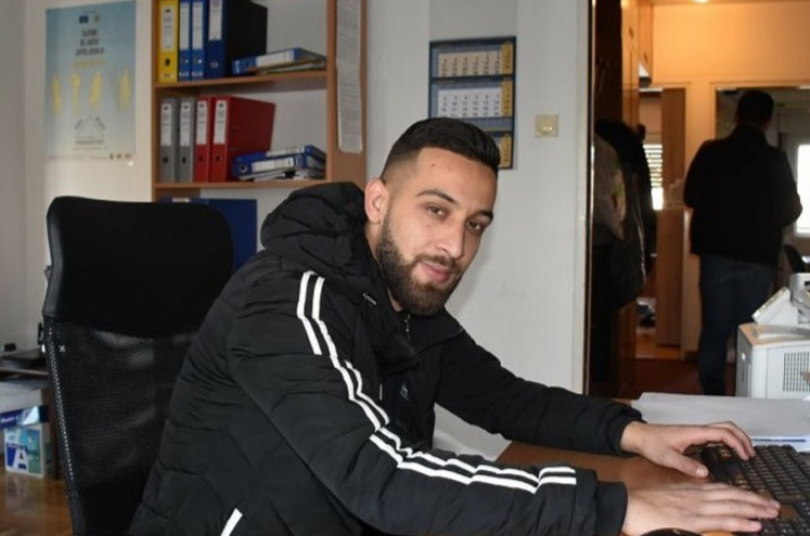 Dijamant Pajazitaj, saradnik u socijalnoj inkluziji Roma i Egipćana u oblasti socijalne zaštite. (foto:  Dijamant pajazitaj)