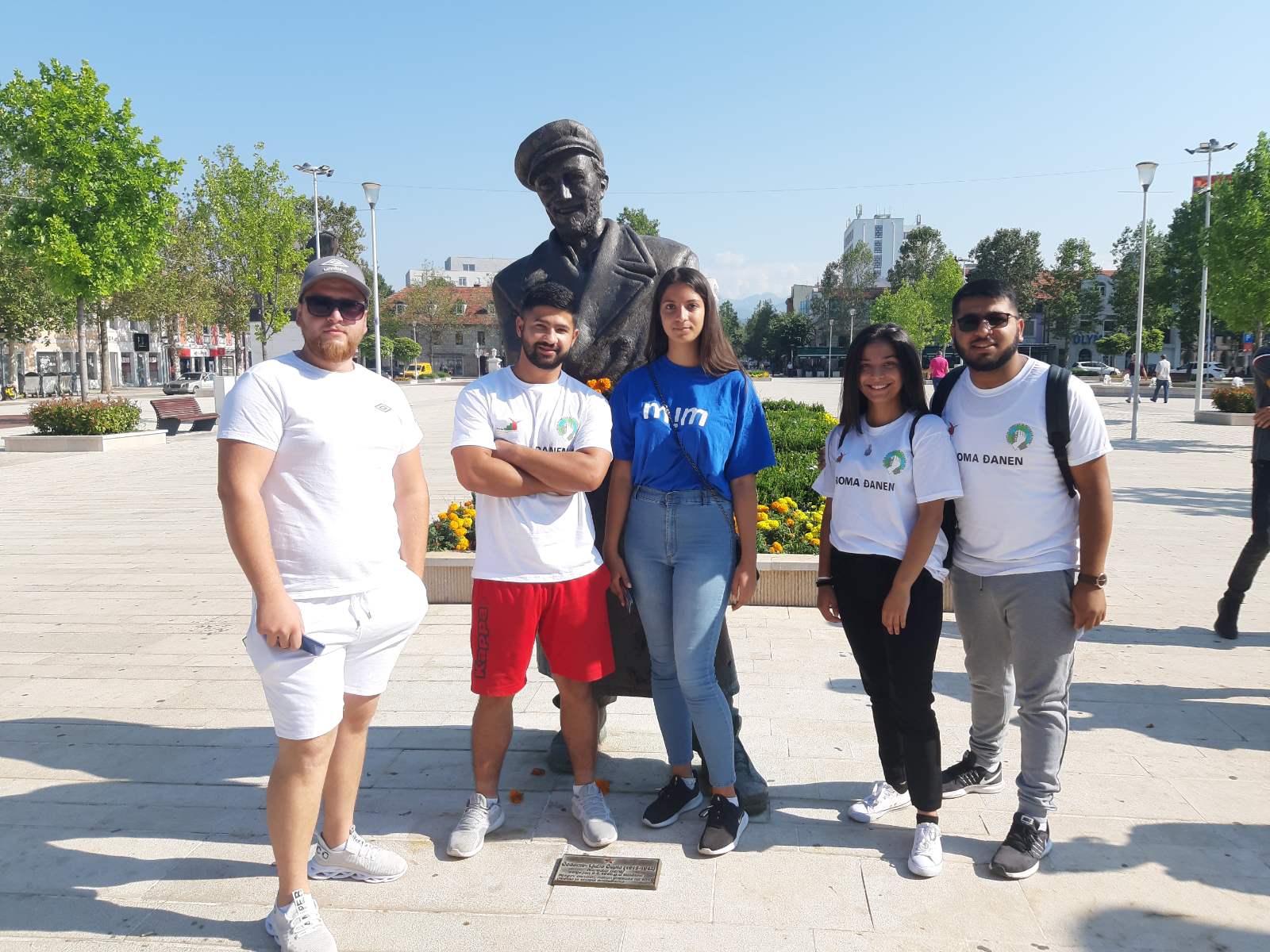 Mladi tokom učestvovanja u igrici "City map" (Izvor: Privatna arhiva)