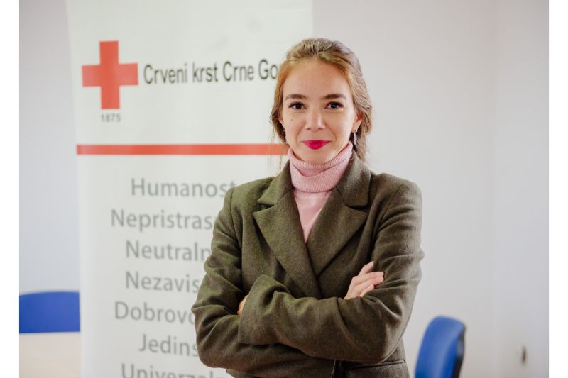 Programska koordinatorka u Crvenom krstu Crne Gore Marta Perković (foto: PR Centar)