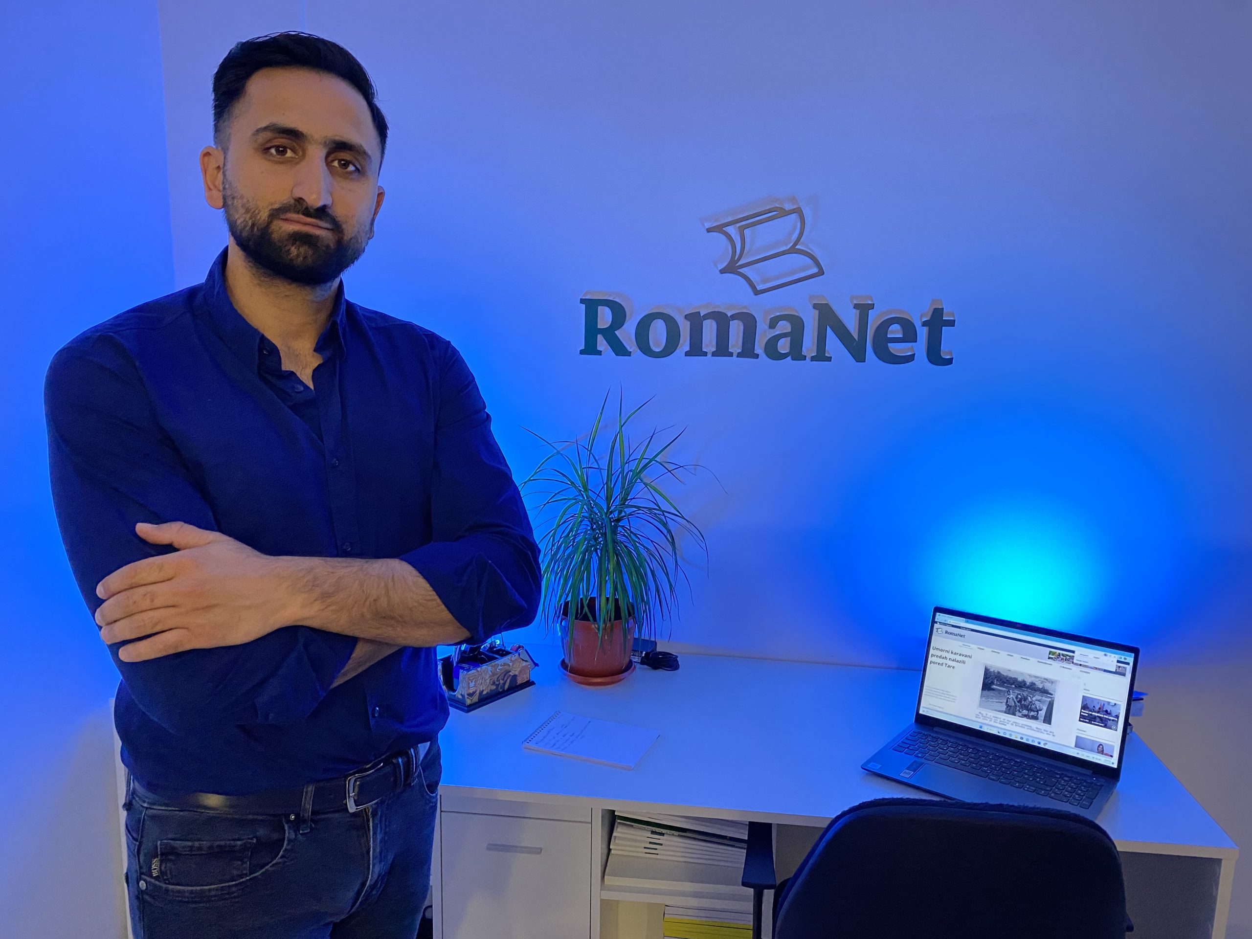 Elvis Beriša, izvršni direktor "Phiren Amenca" (Fotografija: RomaNet)